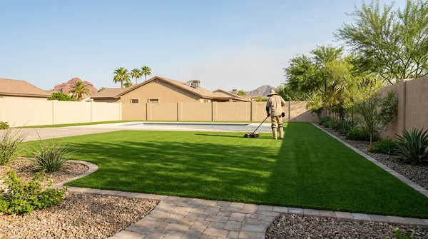 Team Tempe Turf Installation in Tempe
