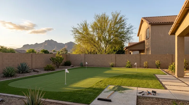 Putting Green Installation Tempe